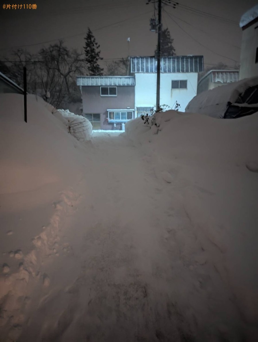 【青森市】排雪のご依頼　お客様の声