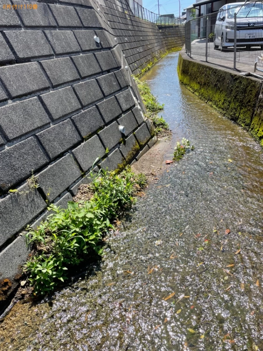 【藤枝市】水路の掃除ご依頼　お客様の声