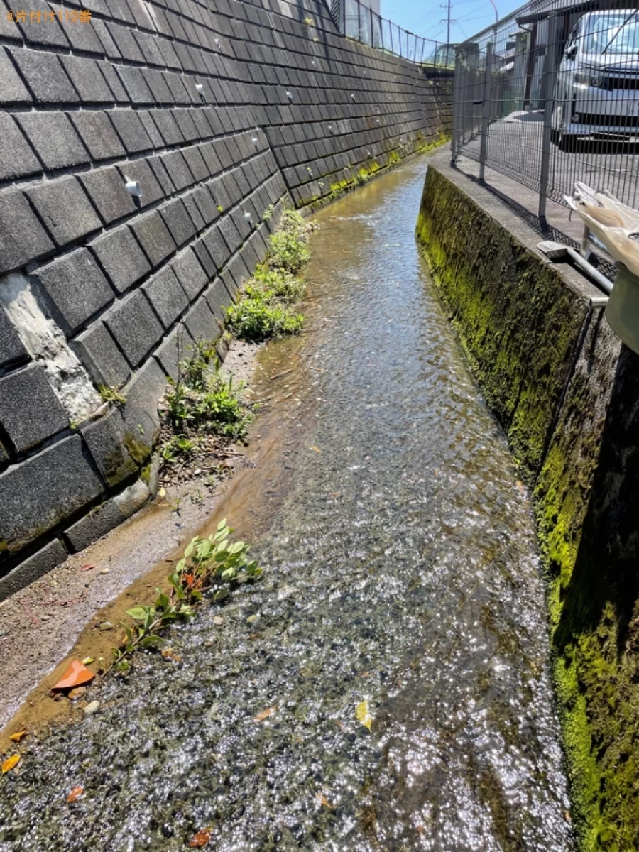 【藤枝市】水路の掃除ご依頼　お客様の声