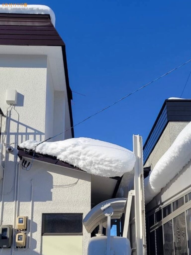 【青森市】雪対応ご依頼　お客様の声