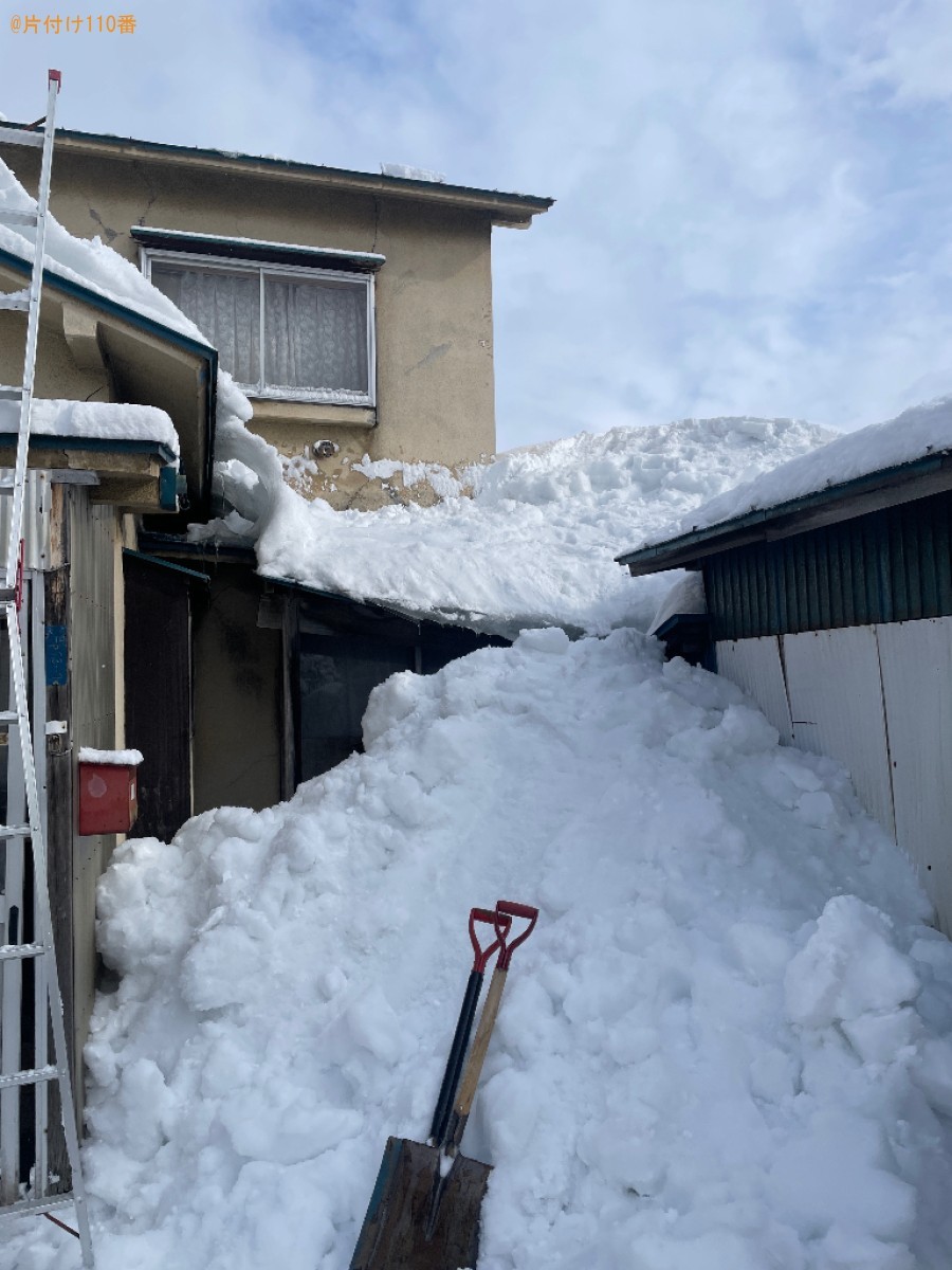 【青森市】雪対応のご依頼　お客様の声