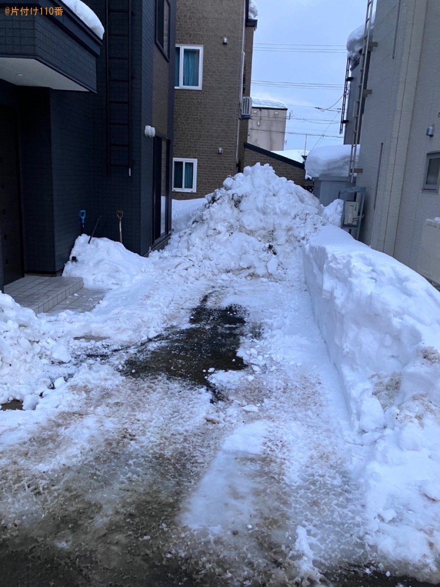 【青森市】雪対応のご依頼　お客様の声