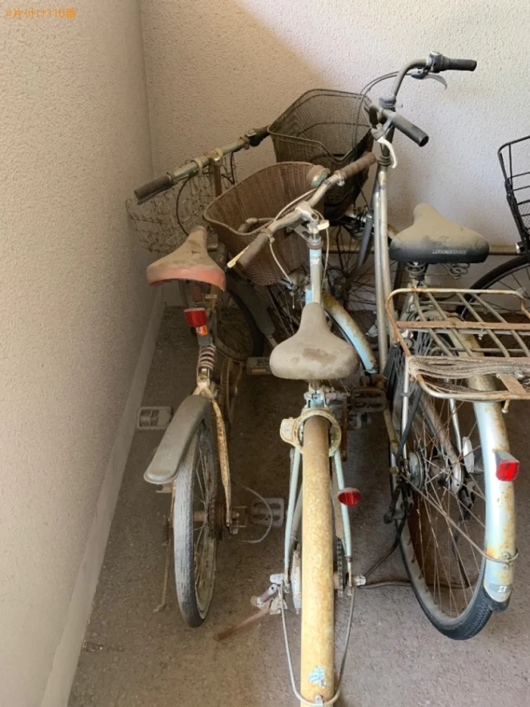 【福岡市】自転車の処分ご依頼　お客様の声