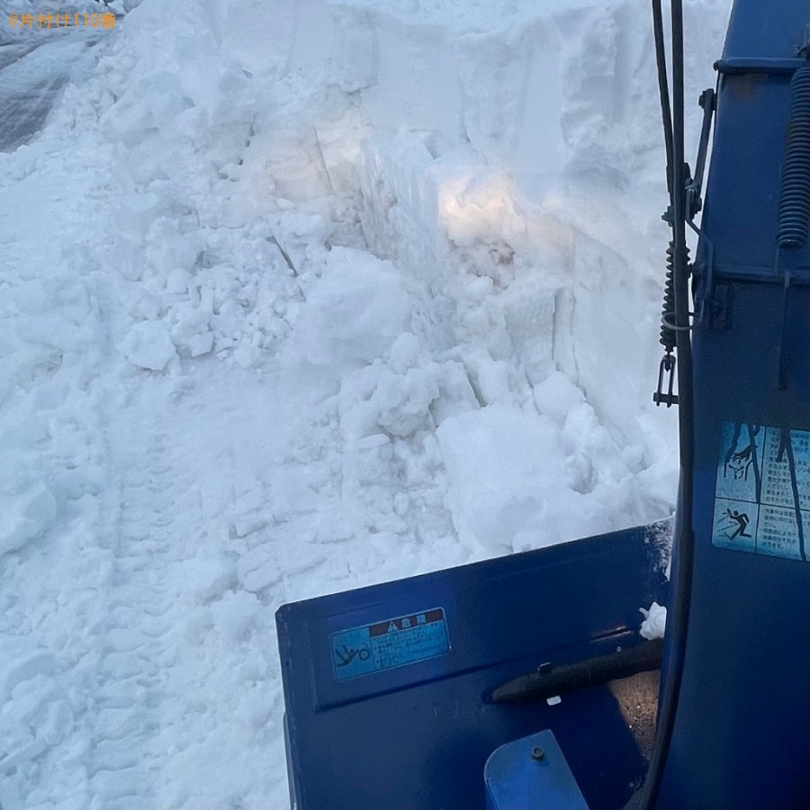 【青森市】雪対応のご依頼　お客様の声