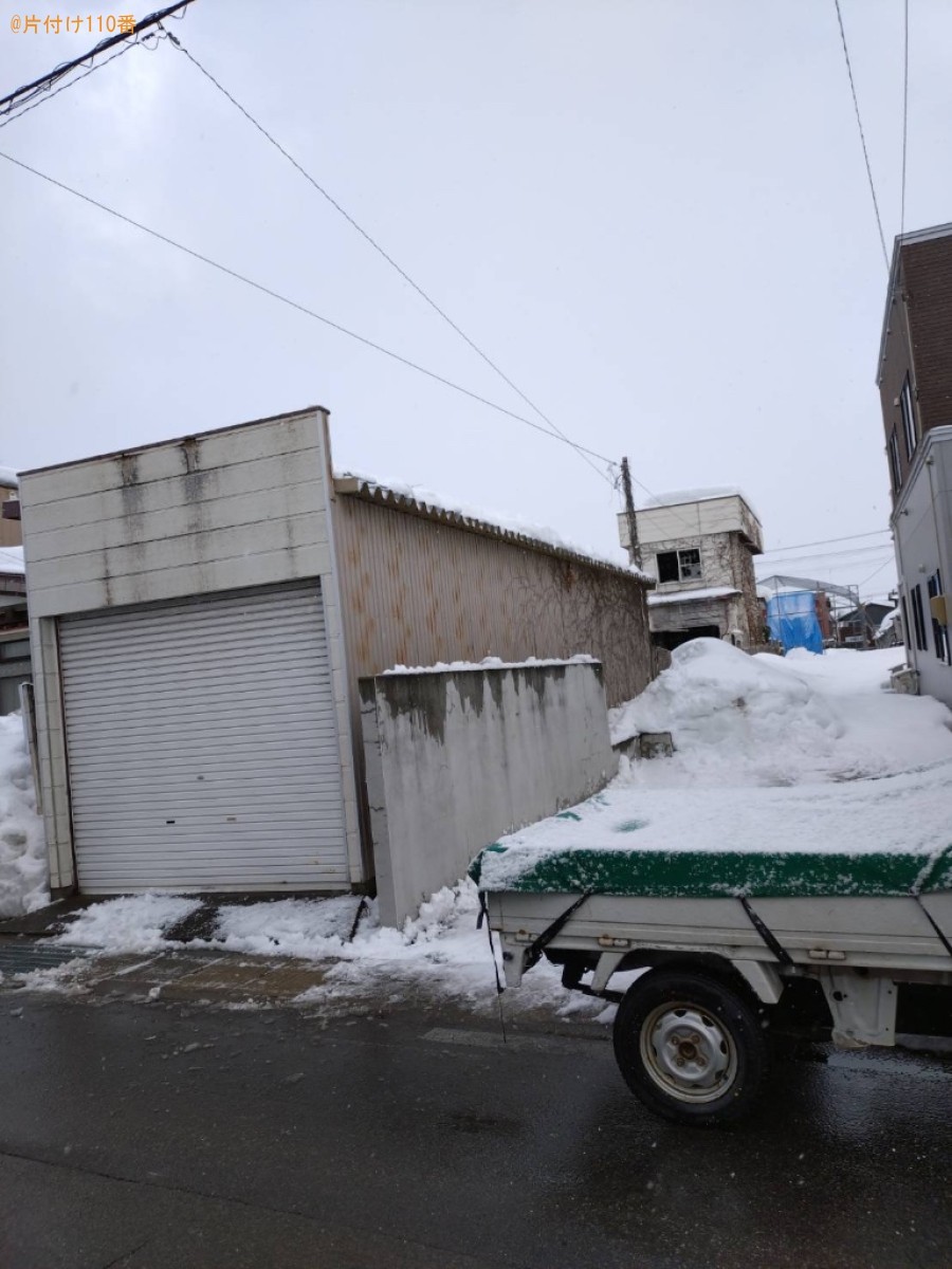 【黒石市浦町】雪対応ご依頼　お客様の声