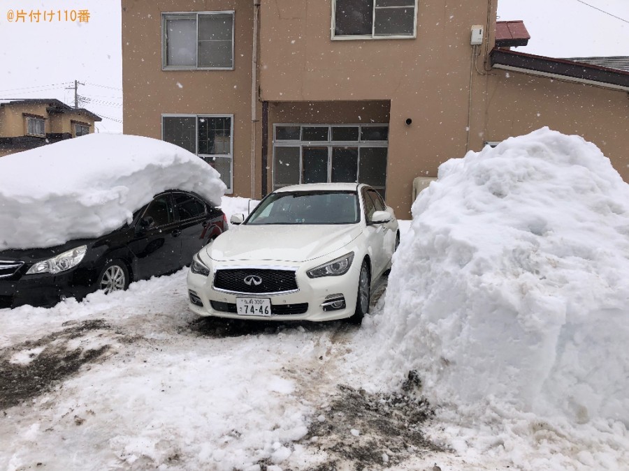 【弘前市】車のスタック救出ご依頼　お客様の声