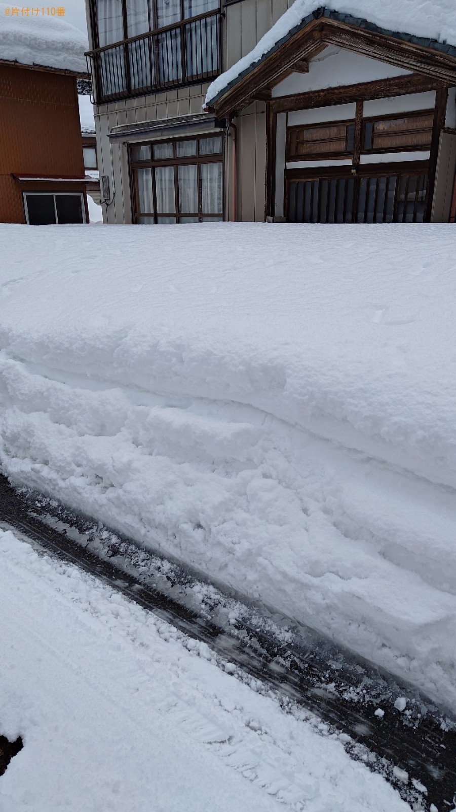 【加茂市】雪対応をご依頼　お客様の声