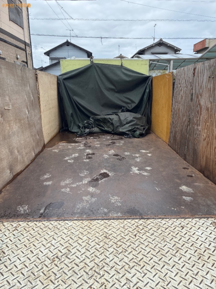 【福山市】ベッドフレームの回収ご依頼　お客さまの声