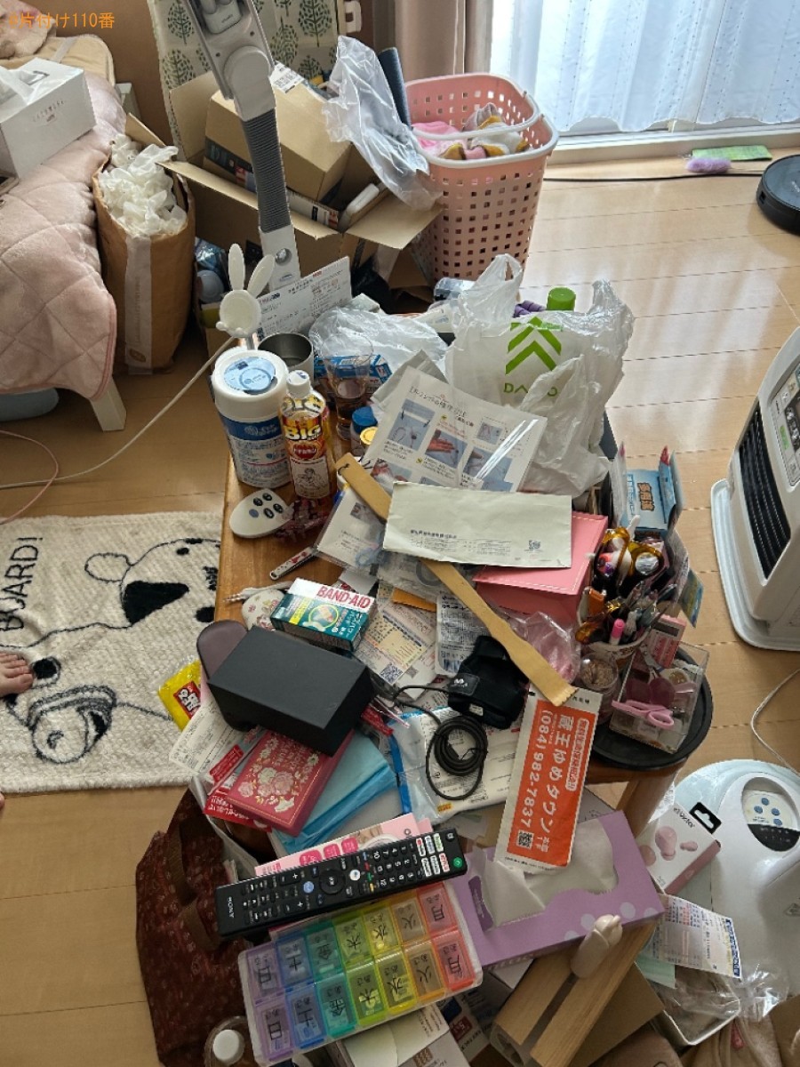 【福山市曙町】片付け・掃除ご依頼　お客様の声