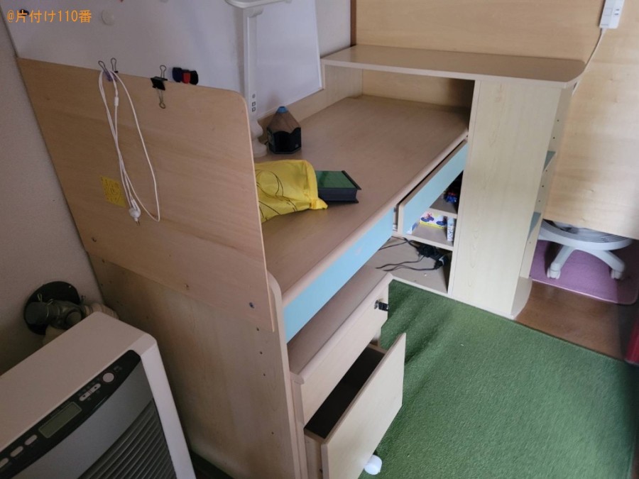 【鹿角市】車で3分くらいのところへの物（学習机等）の運搬作業
