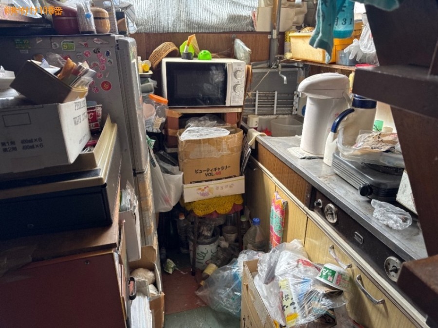 【一関市】マットレス付きシングルベッド、冷蔵庫、タンス等の回収