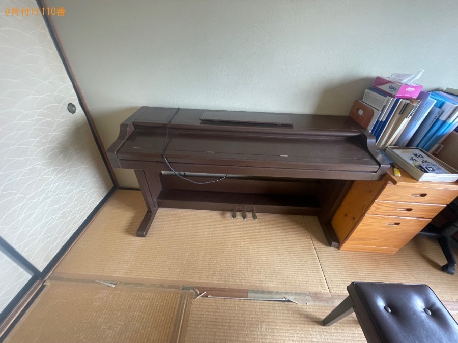 【中央市】電子ピアノ、学習机等の回収・処分ご依頼　お客様の声