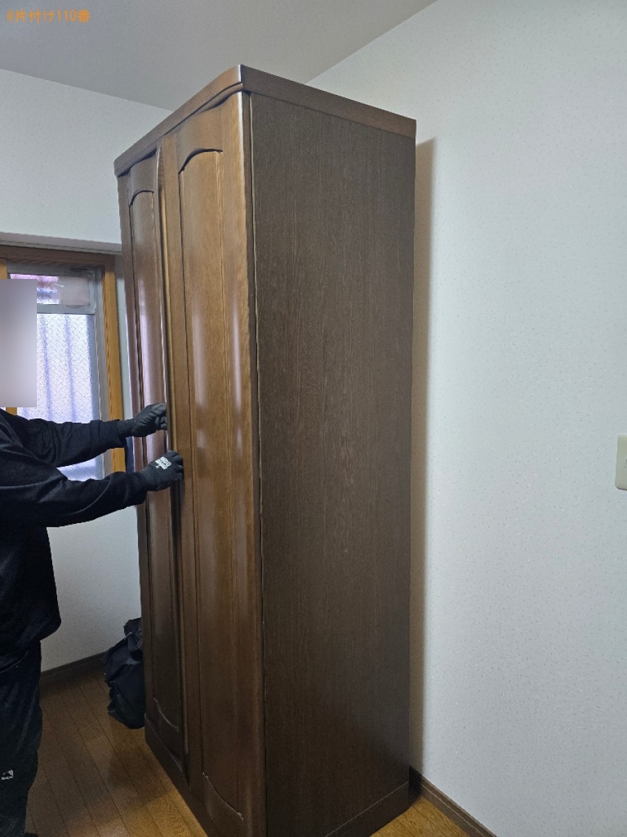 【北九州市小倉北区】タンス、婚礼タンス、衣装ケース、椅子等の回収
