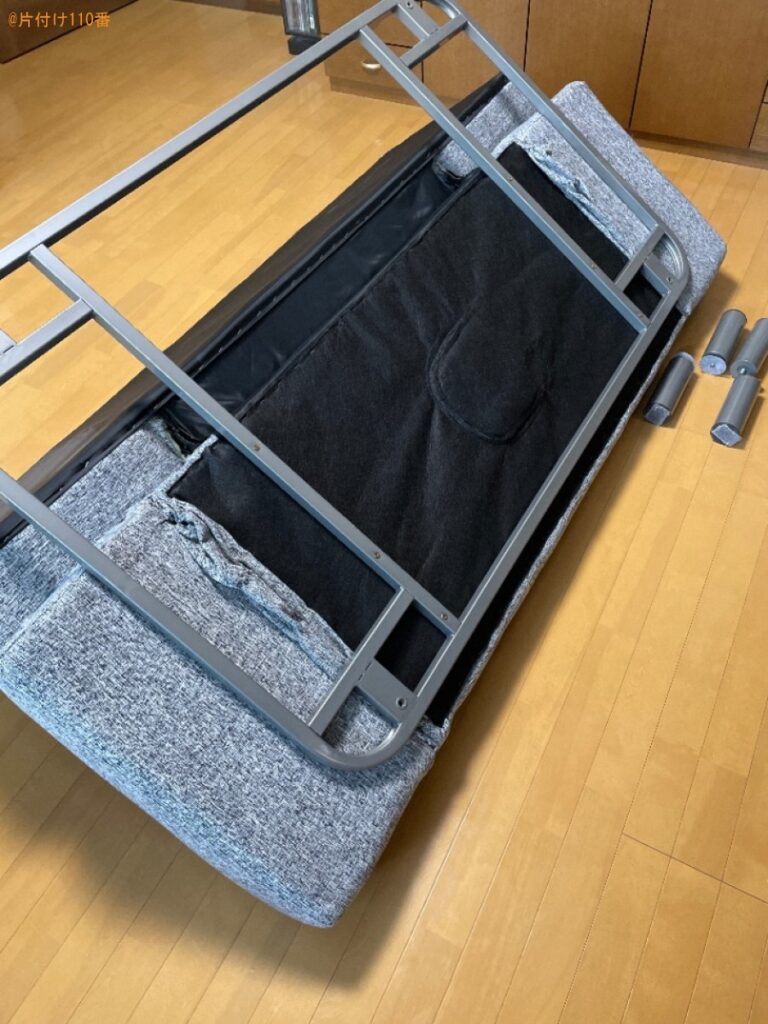 【弘前市】ソファーベッドの回収・処分ご依頼　お客様の声