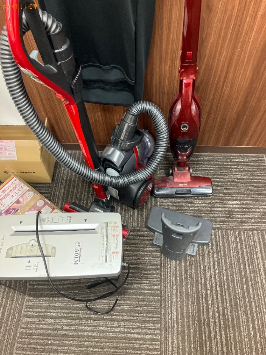 【野洲市】掃除機、シュレッダー等の回収・処分ご依頼　お客様の声