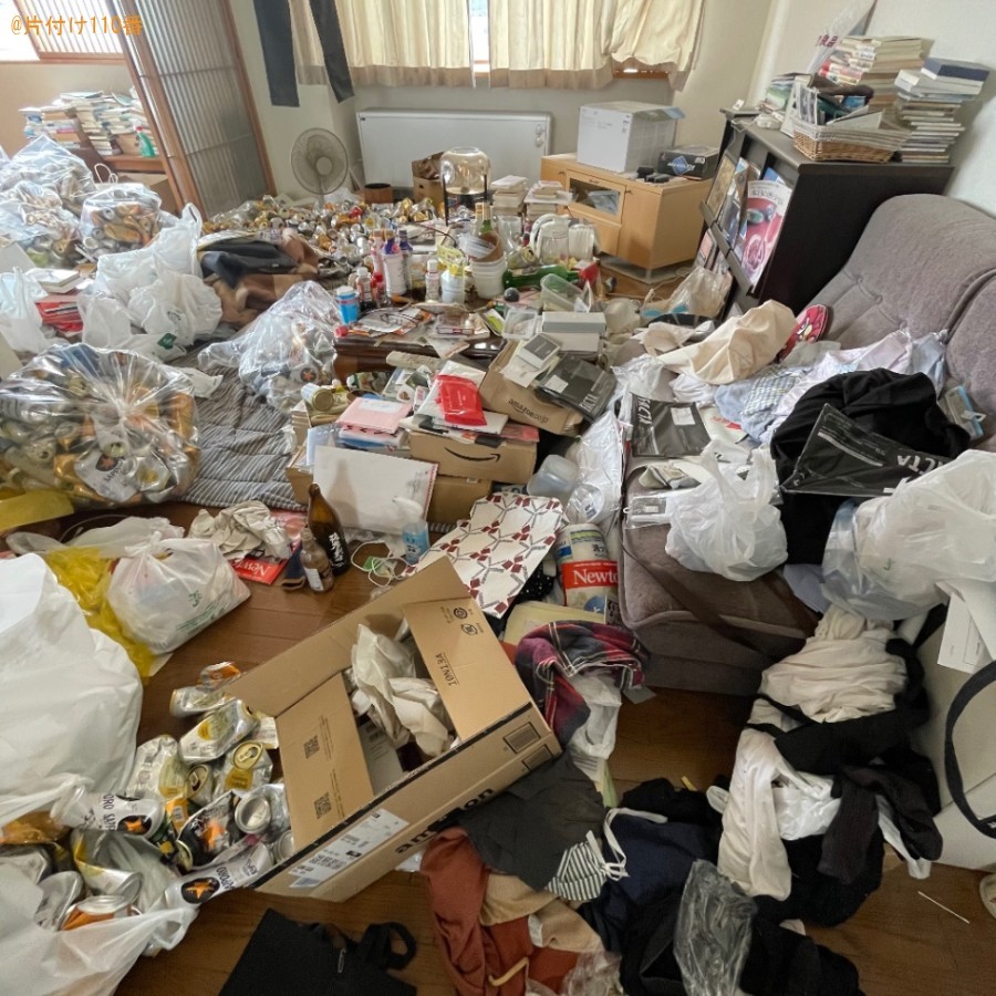 【青森市】空き缶や食品などまとめていない一般ごみの回収・処分