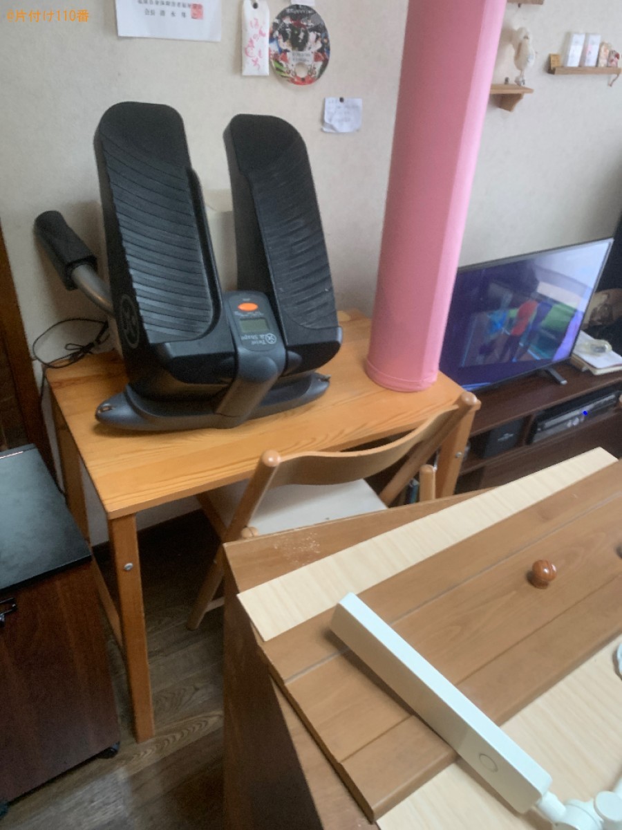 【福岡市南区】衣装ケース、テレビ、健康器具、扇風機等の回収
