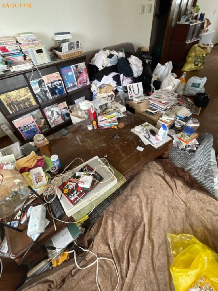 【青森市】プリンター、調理器具、ダンボール、一般ごみ等の回収