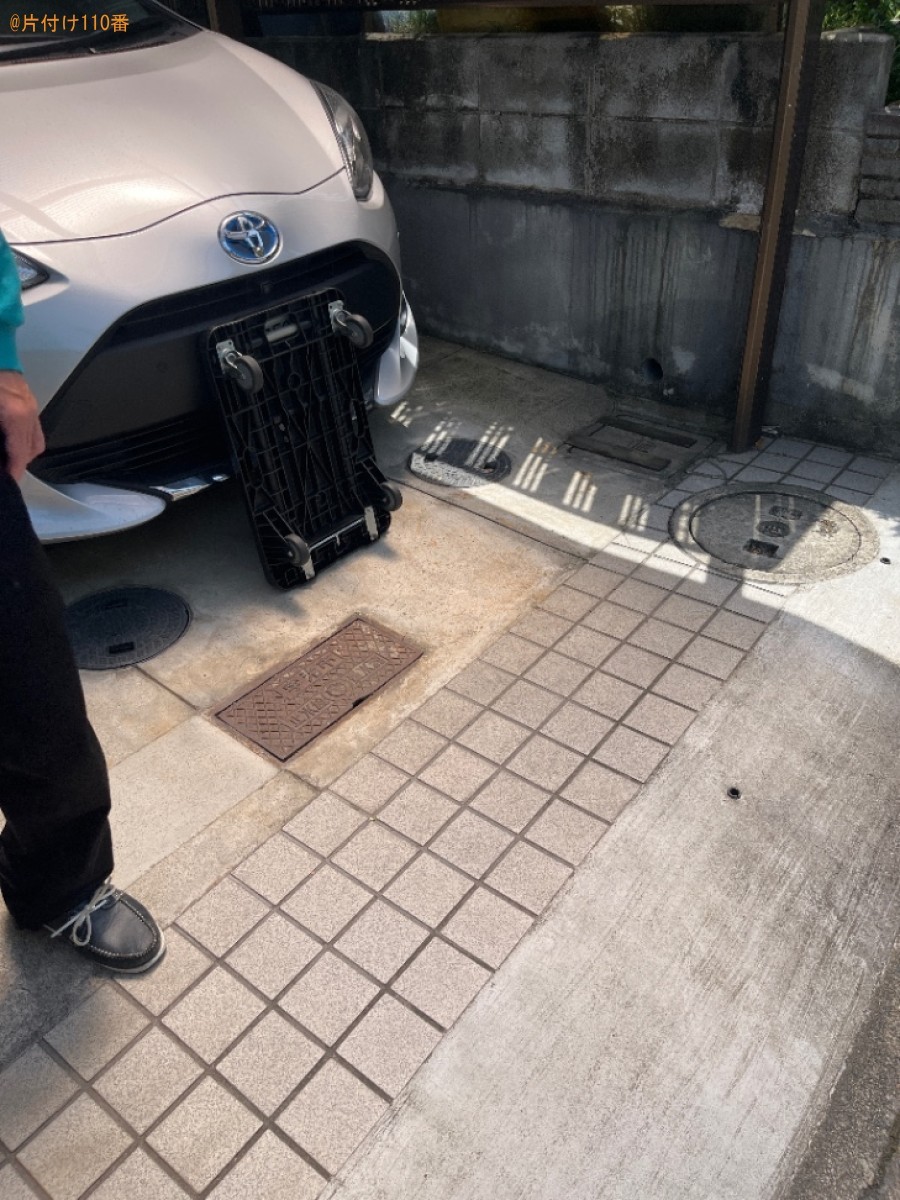 【宇治市】原付バイクの回収・処分ご依頼　お客様の声