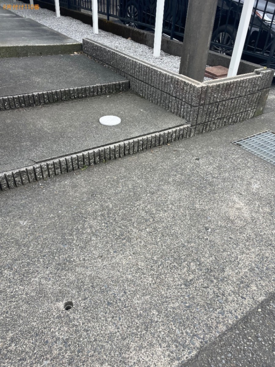 【焼津市】仏壇を玄関から部屋の中に移動して設置する作業と草むしり