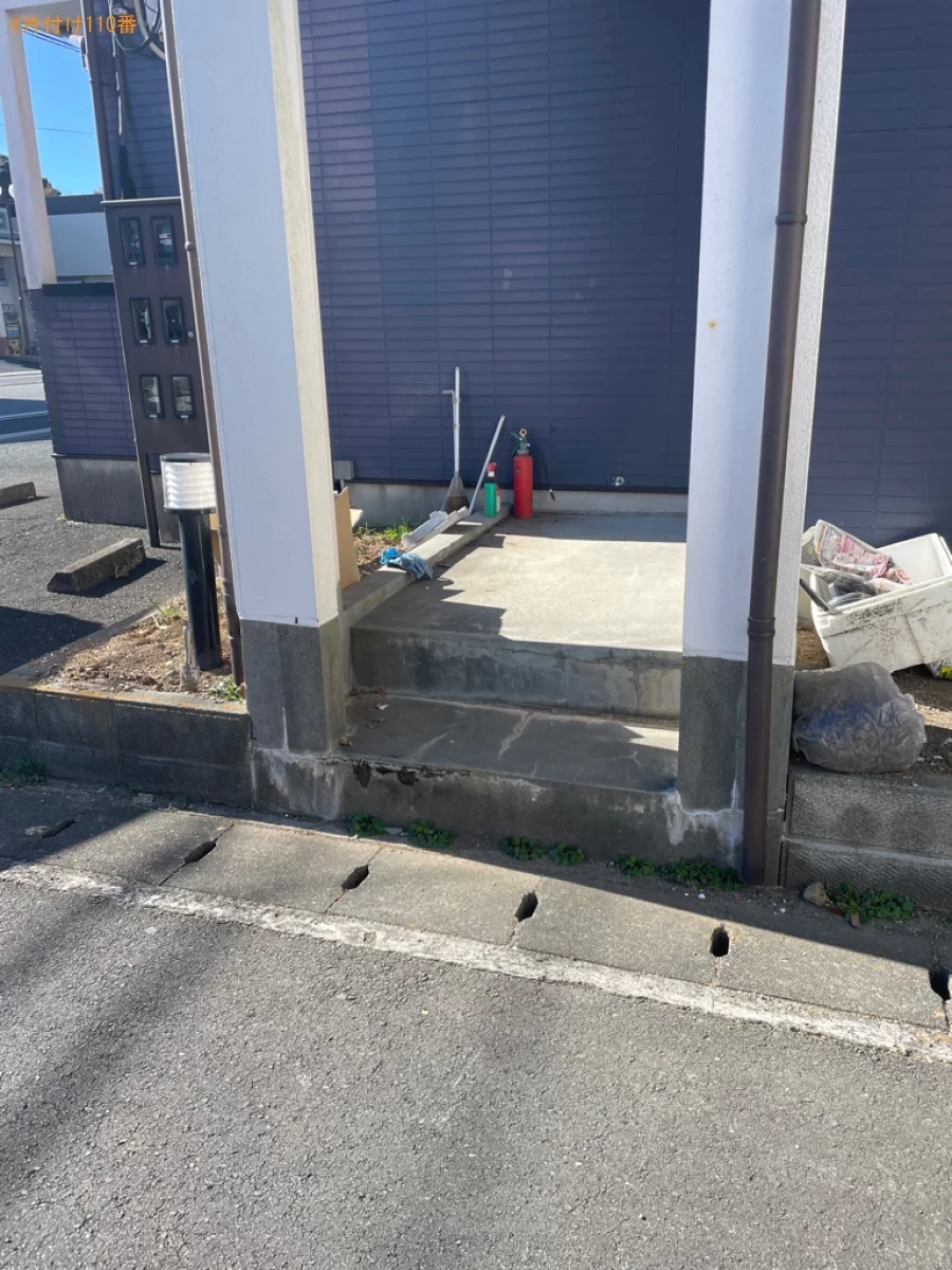 【掛川市】クローゼット、マットレス付きシングルベッド等の回収