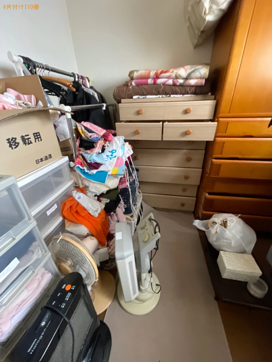 【大館市北神明町】冷蔵庫、洗濯機、タンス、食器棚、ラック等の回収