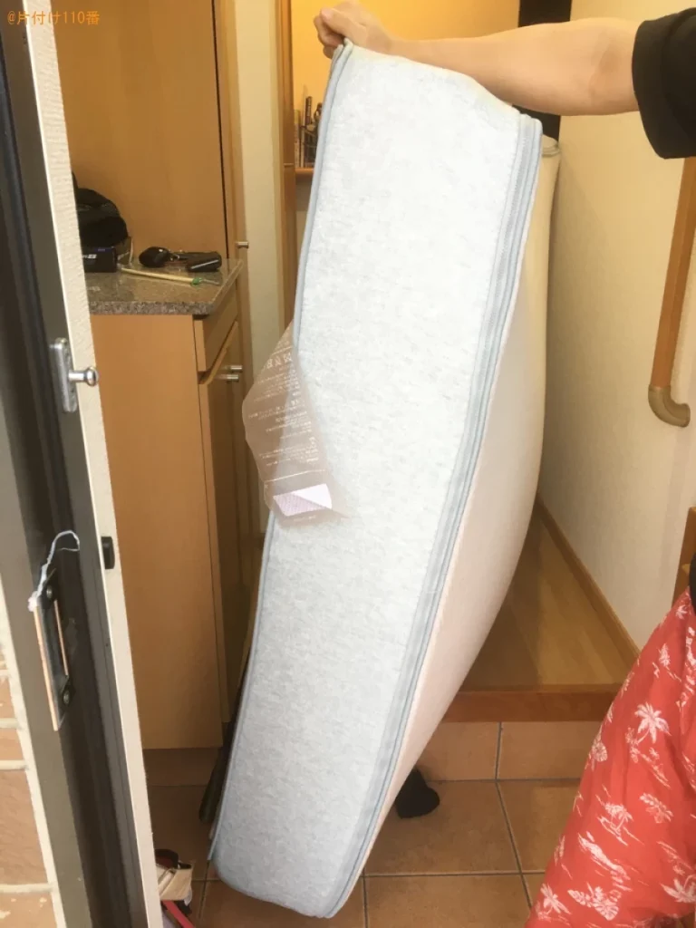 【岐阜市】セミダブルマットレスの回収・処分ご依頼　お客様の声