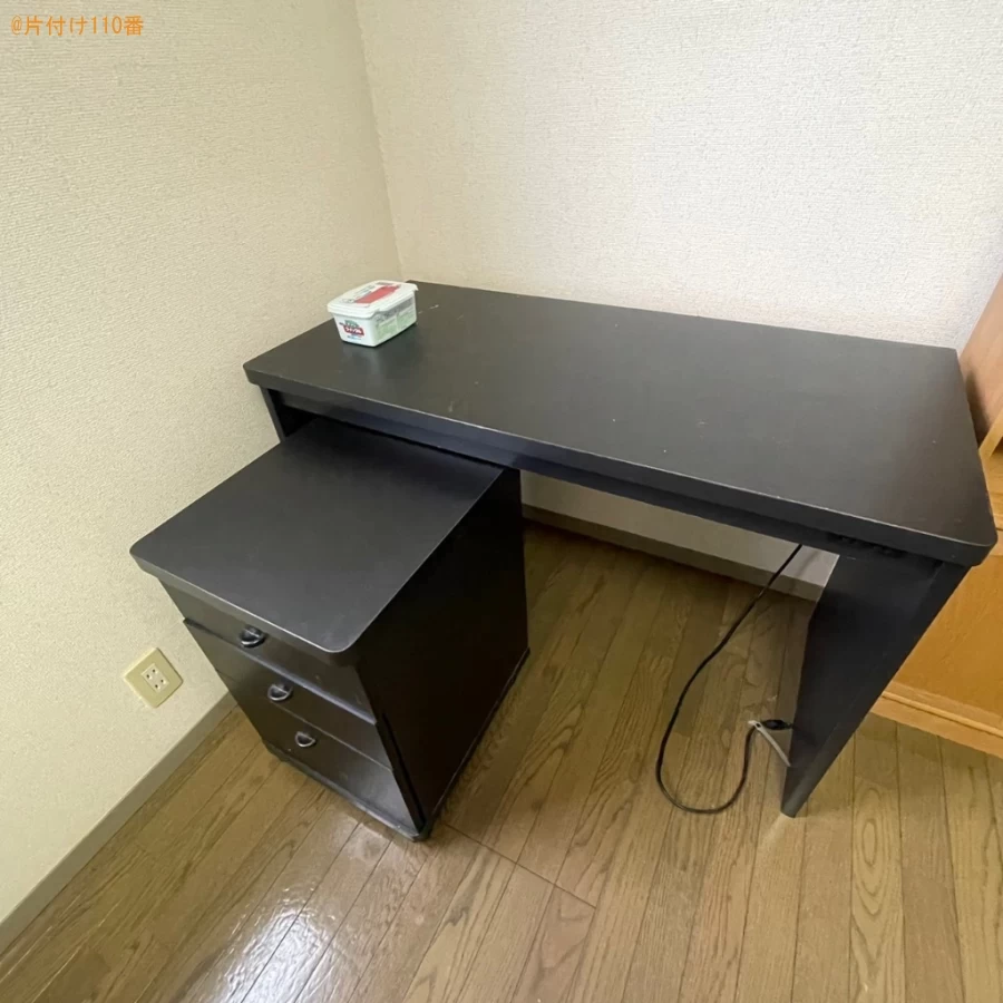 【青森市】食器棚、本棚、デスクの回収・処分ご依頼　お客様の声