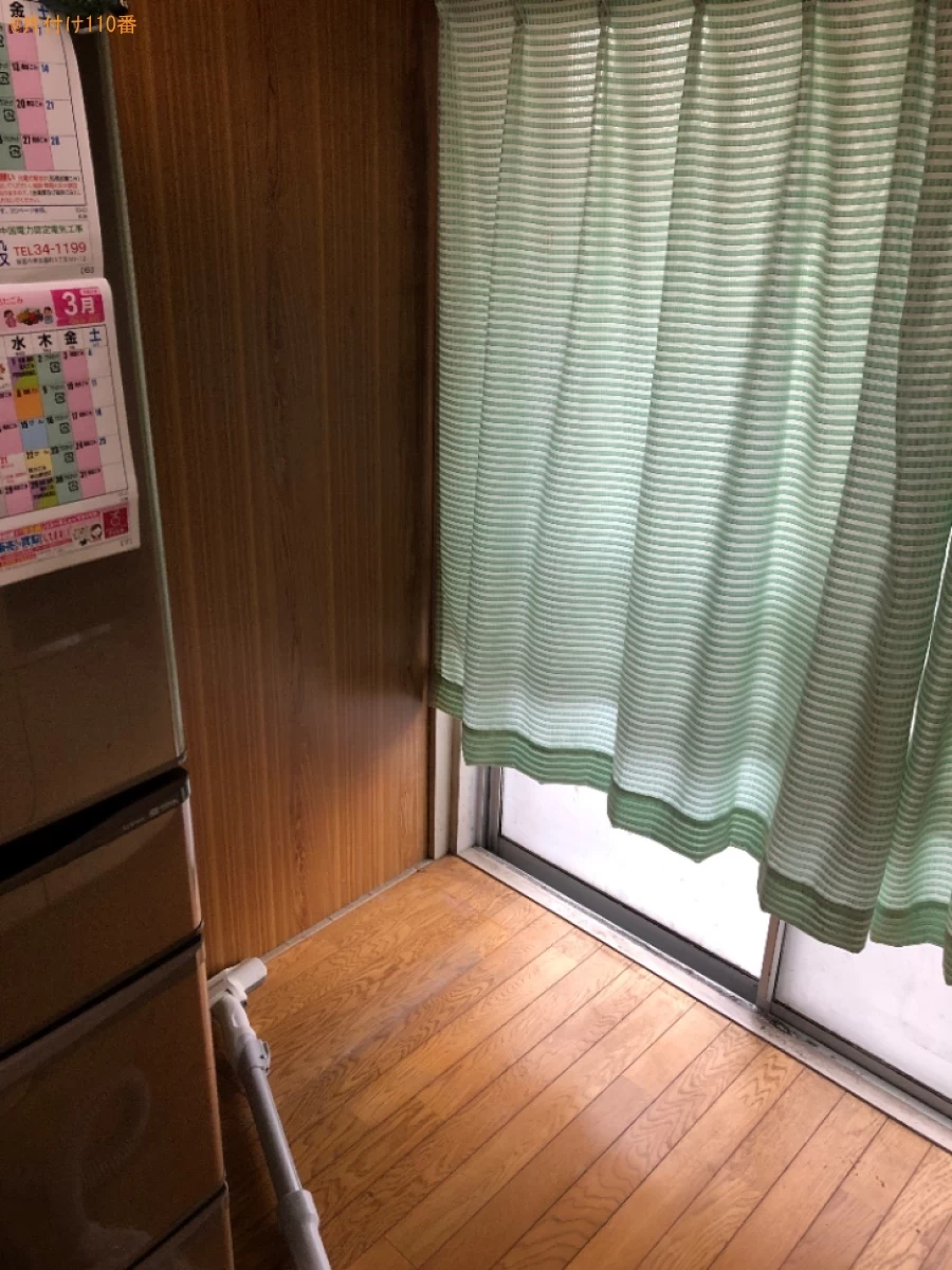 【岩国市南岩国町】婚礼タンス、食器棚の回収・処分ご依頼