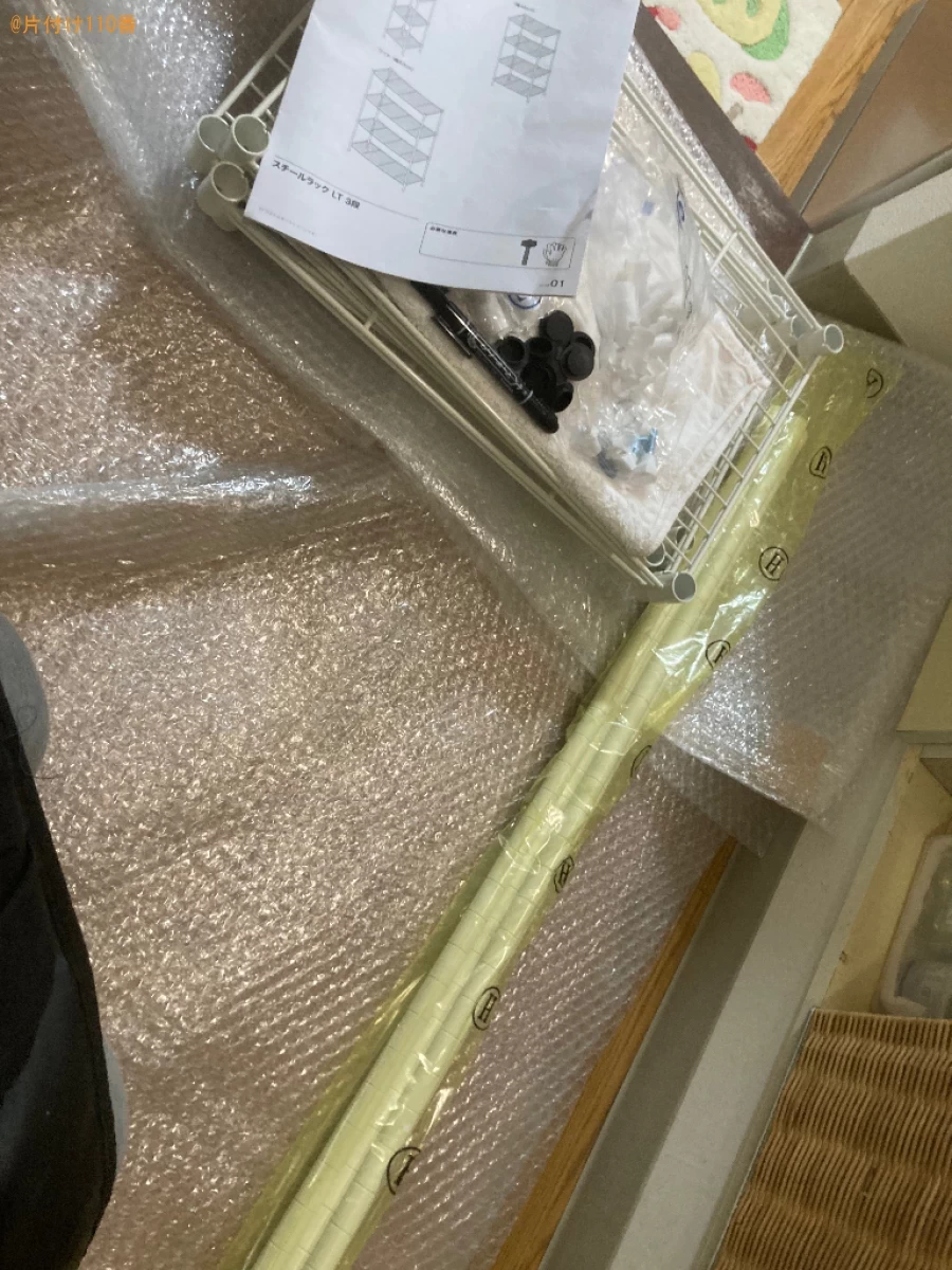【大阪市都島区】スチールラックの組立作業ご依頼　お客様の声