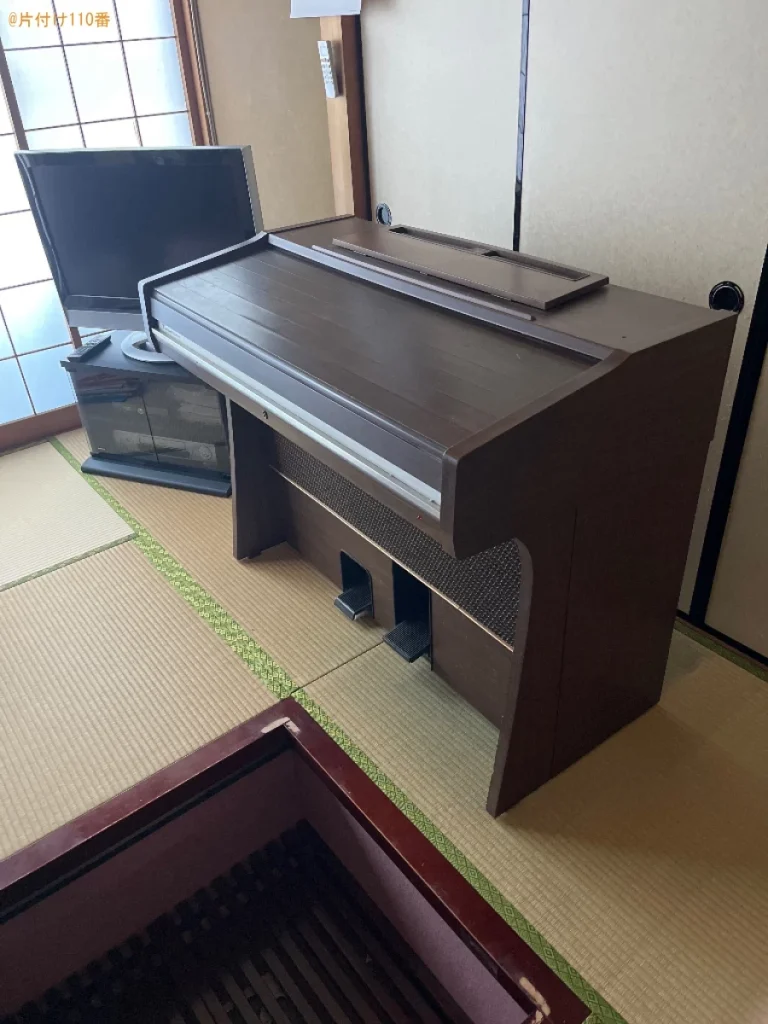 【京都市右京区】エレクトーンの回収・処分ご依頼　お客様の声