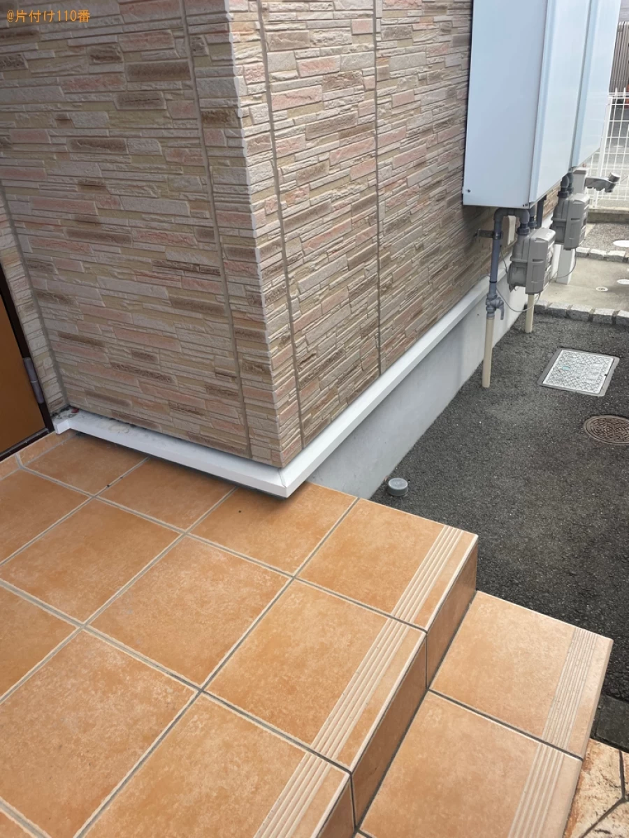 【浜松市南区】ゴルフバックとクラブ、キャンプ用簡易ベッド等の回収