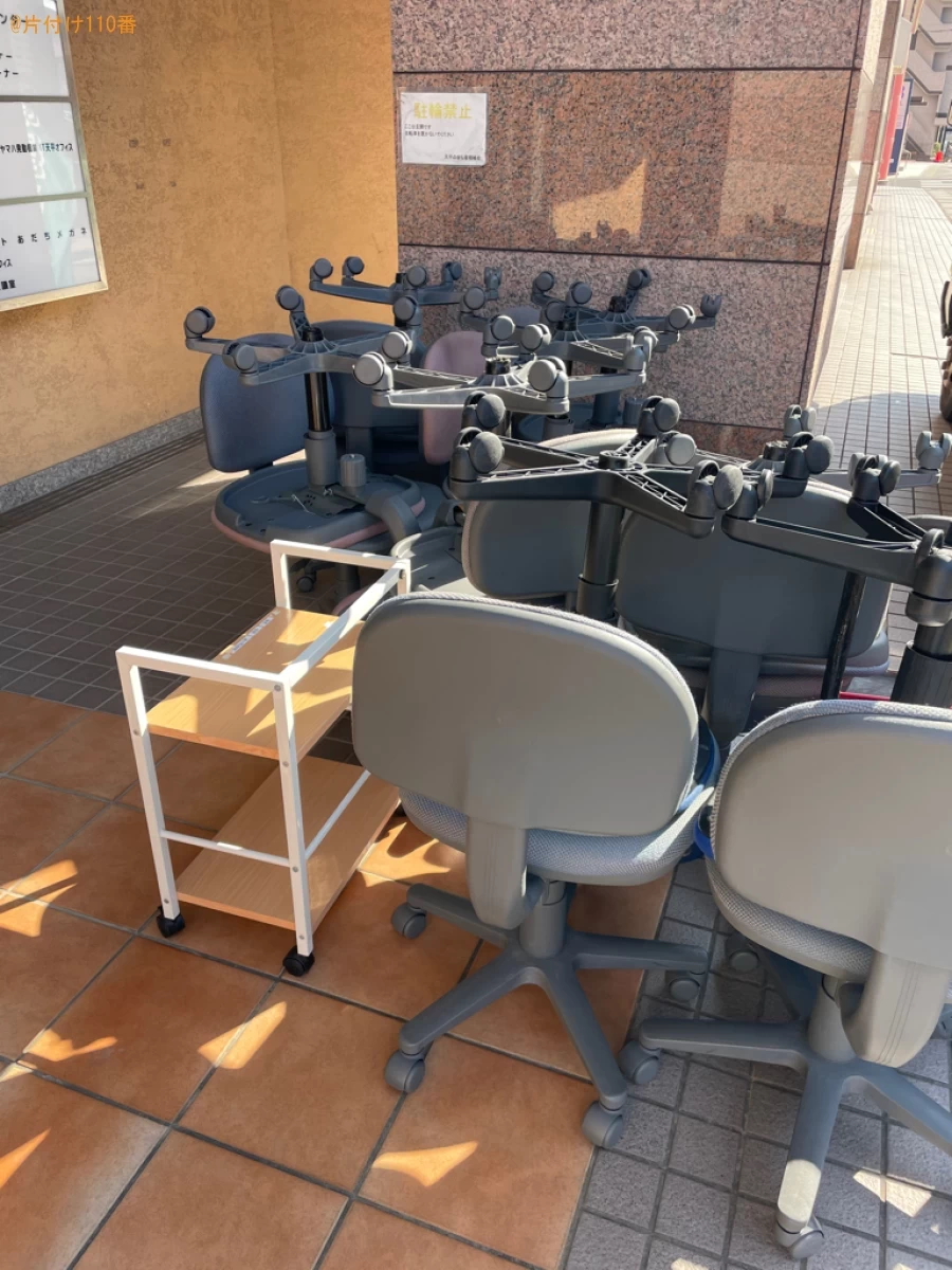 【浜松市中区】オフィスチェア、パソコン、傘、プリンター等の回収