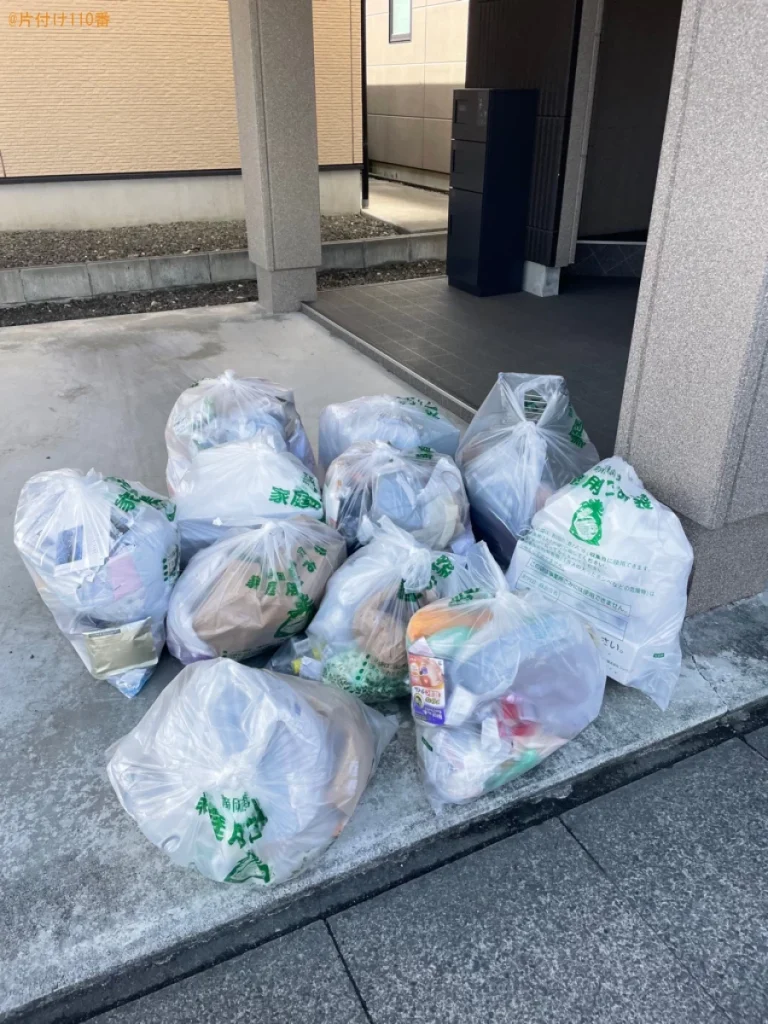 【静岡市駿河区】一般ゴミの回収・処分ご依頼　お客様の声
