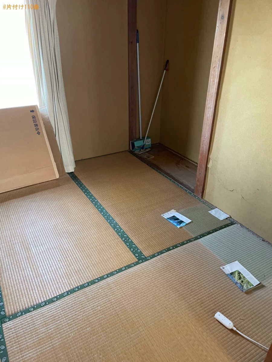 【浜松市南区】冷蔵庫、マットレス付きダブルベッド、こたつ等の回収