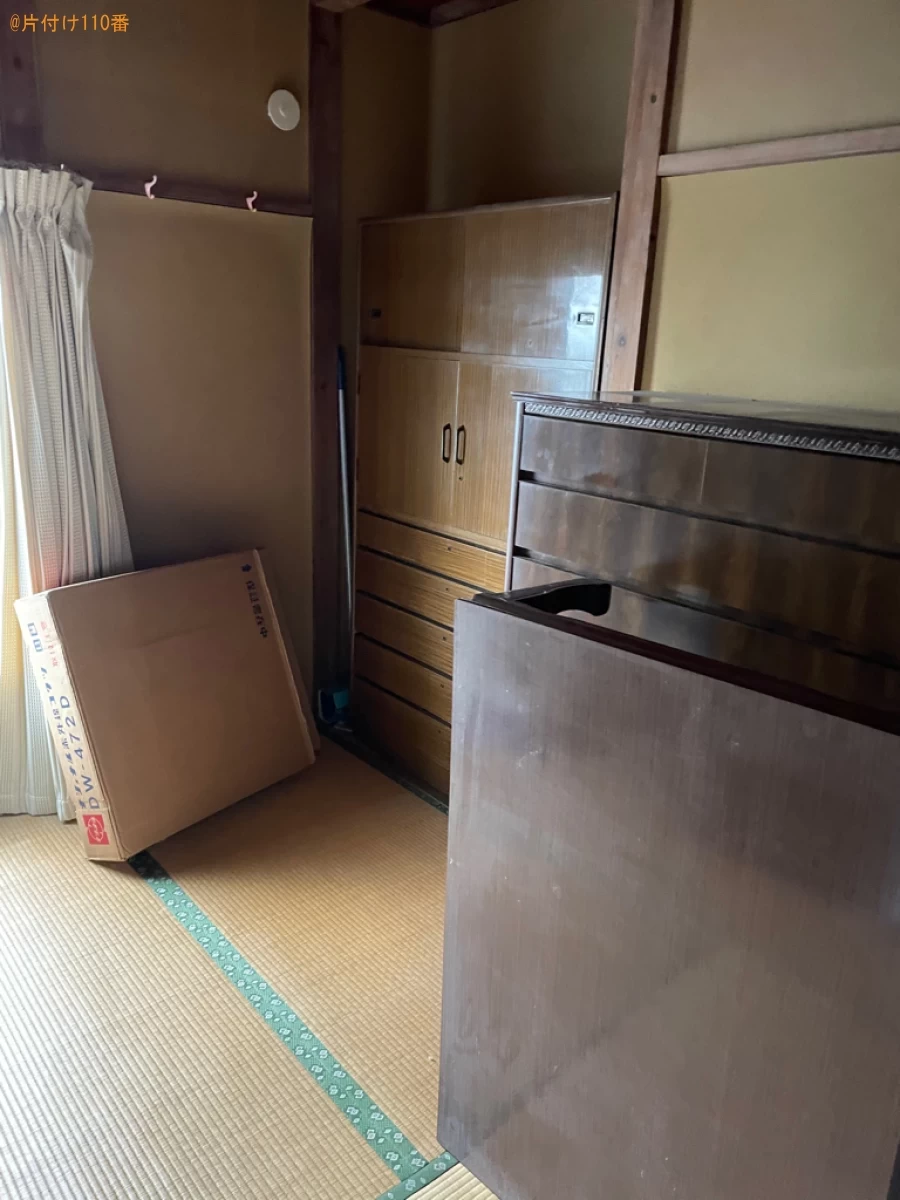【浜松市南区】冷蔵庫、マットレス付きダブルベッド、こたつ等の回収