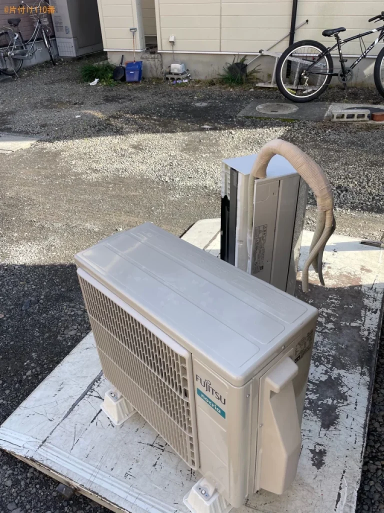 【静岡市駿河区】エアコンの回収・処分ご依頼　お客様の声