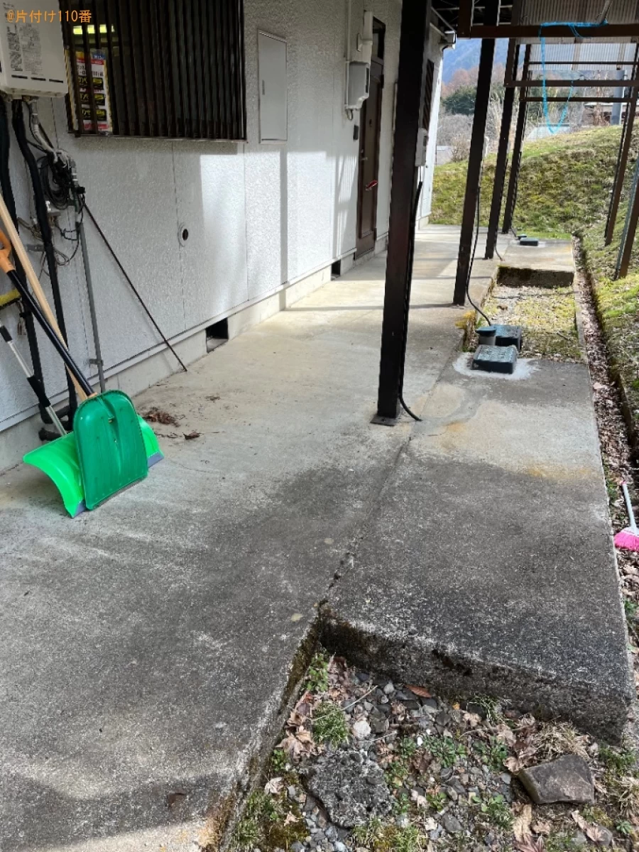 【木曽郡王滝村】冷蔵庫、洗濯機、食器棚、電子レンジ等の回収・処分
