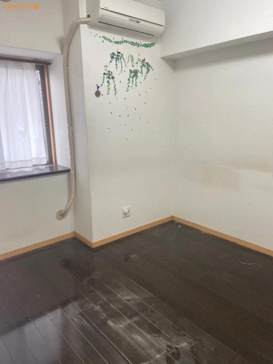 【北九州市小倉北区】学習机、シングルベッドの回収・処分ご依頼