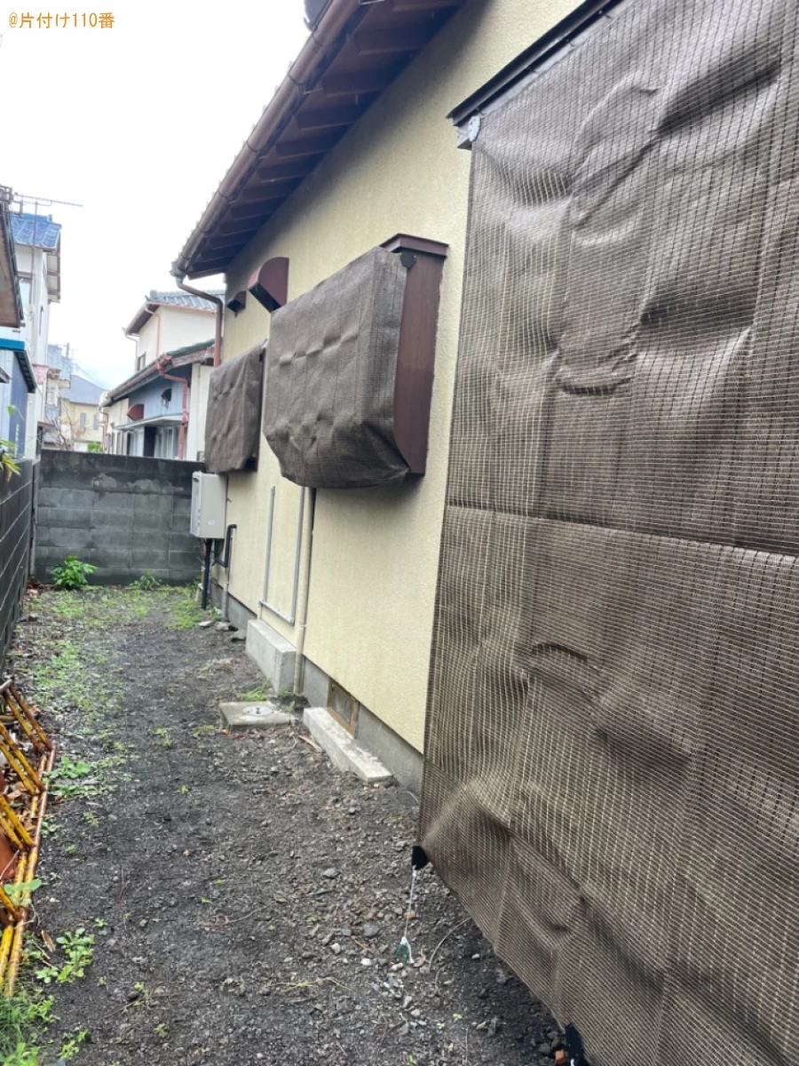 【静岡市】日除けの取付け作業ご依頼　お客様の声