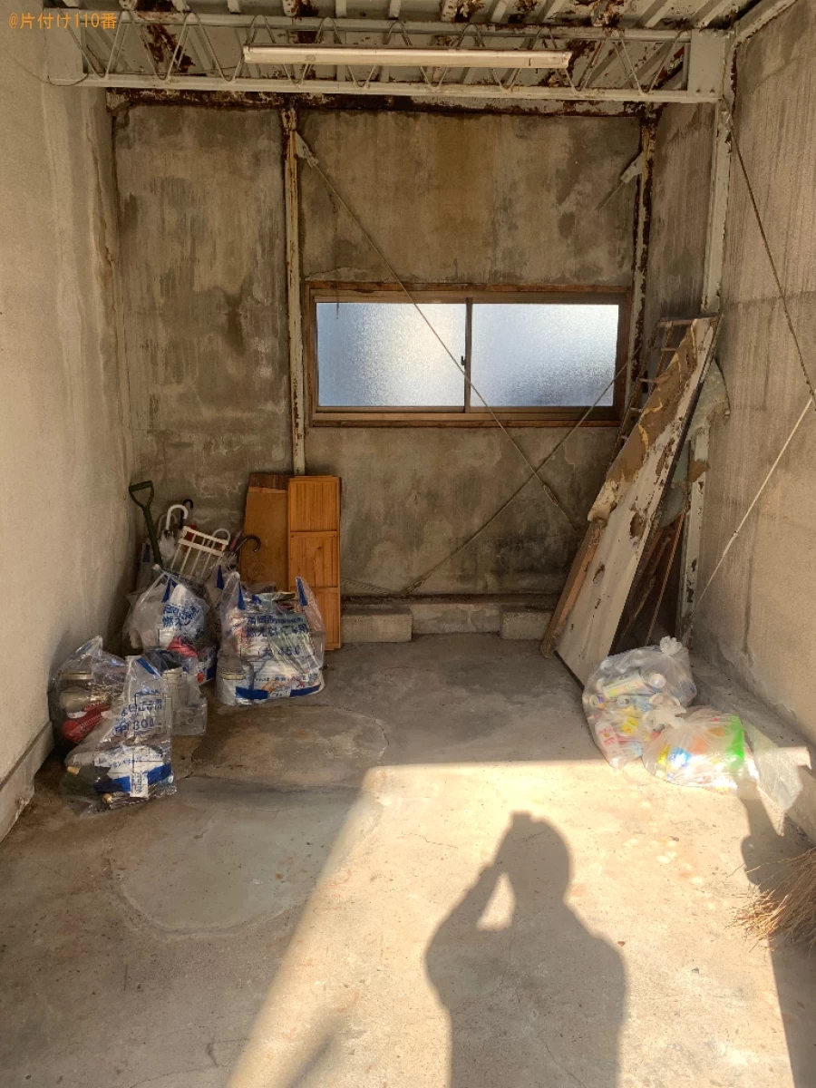 【福岡市中央区】ローテーブル、傘、虫取り網、一般ごみ等の回収