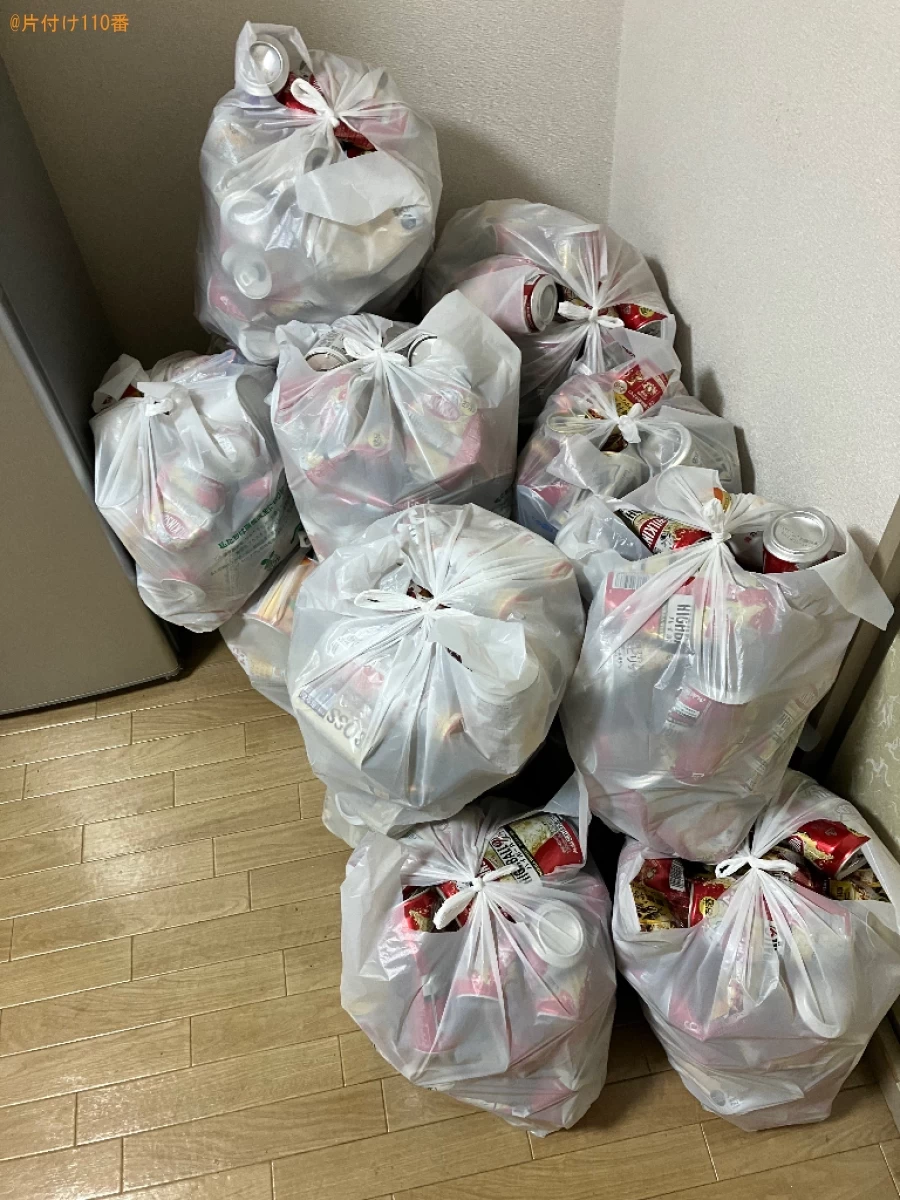 【薩摩川内市高城町】ごみ屋敷化した家の片付け、引っ越しごみの回収