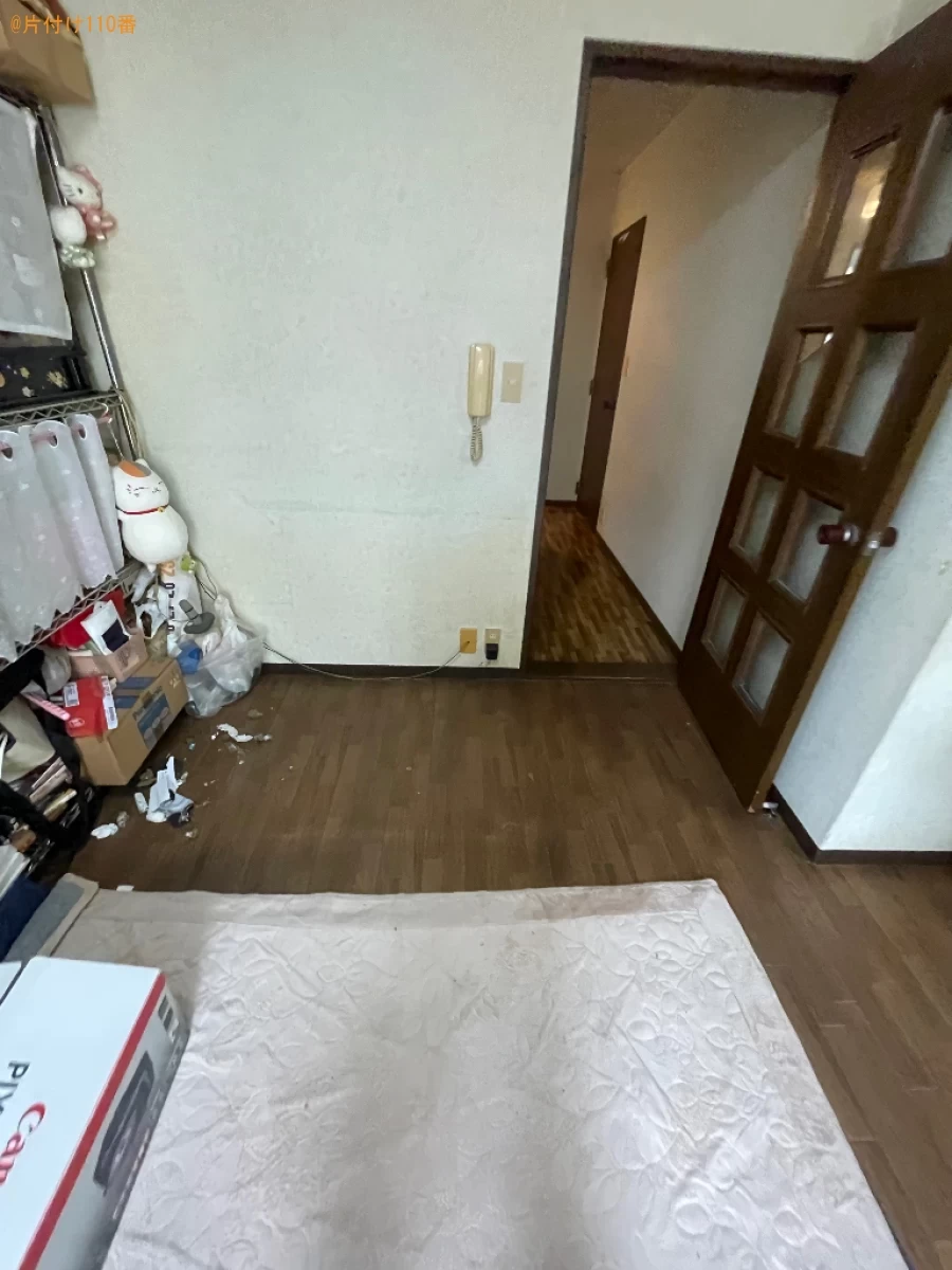 【岡山市南区】二人掛けソファー、カラーボックス、テレビ等の回収