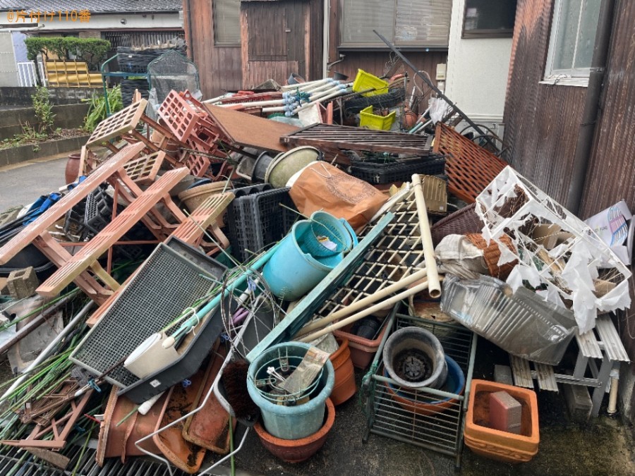 【神埼市神埼町】陶器製の鉢、プラステック製の鉢、帽子等の回収