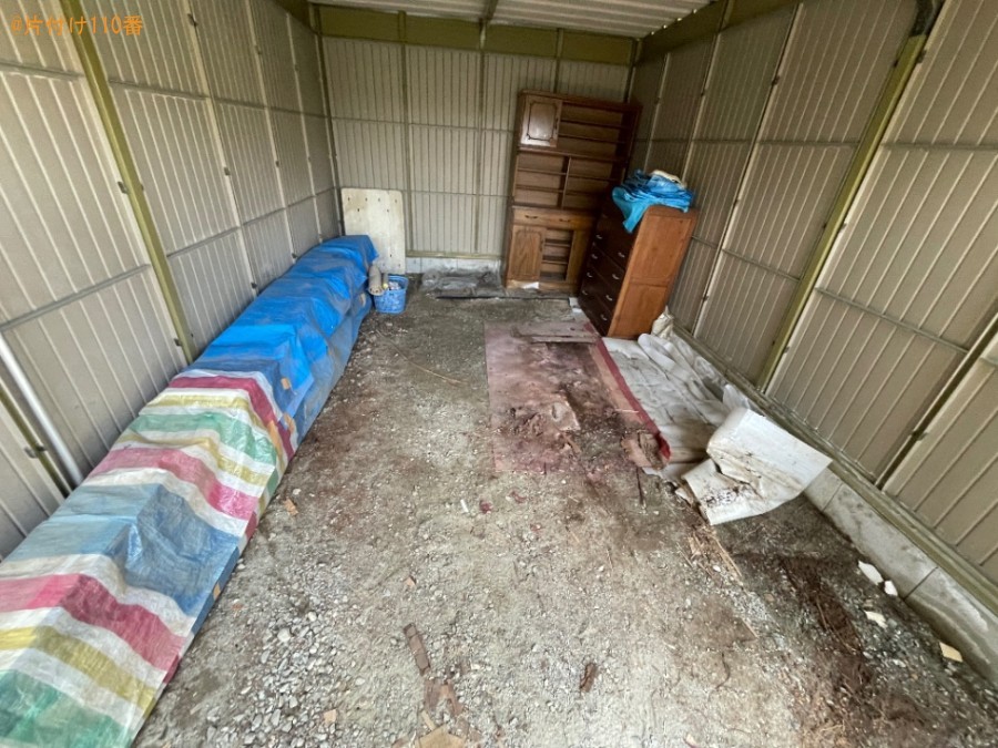 【北安曇郡池田町】エレクトーン、タンス、一輪車、食器棚等の回収