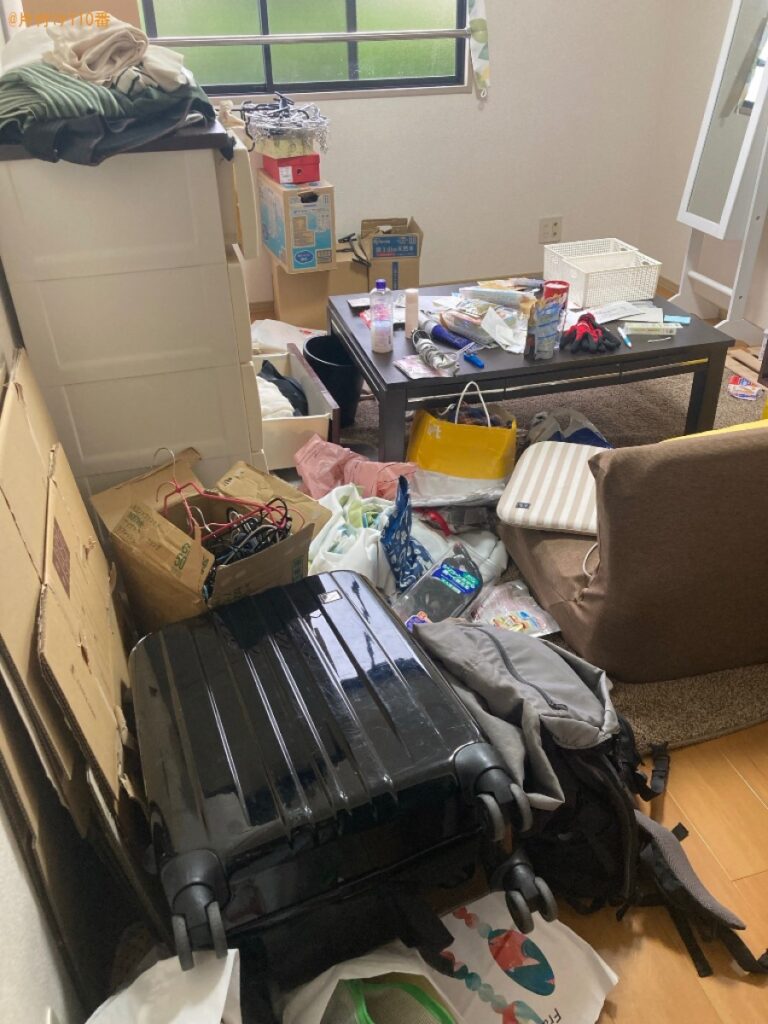 引っ越し後の荷解き、衣類の整理整頓作業ご依頼　お客様の声