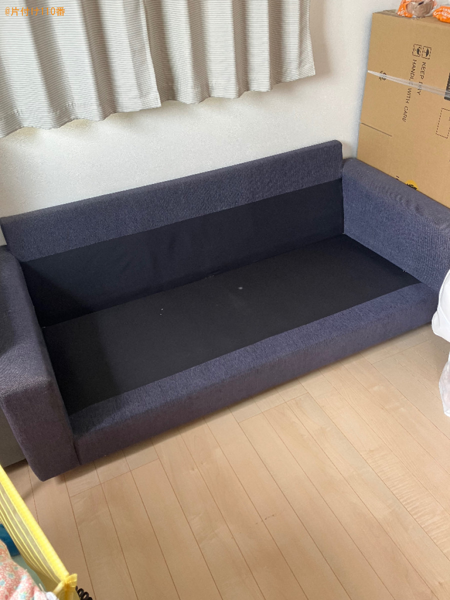 【さいたま市】四人用ソファーの回収・処分ご依頼 お客様の声
