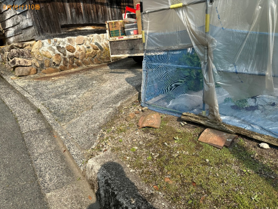 【真庭市】冷蔵庫、洗濯機、扇風機、照明器具、脚立、家具等の回収
