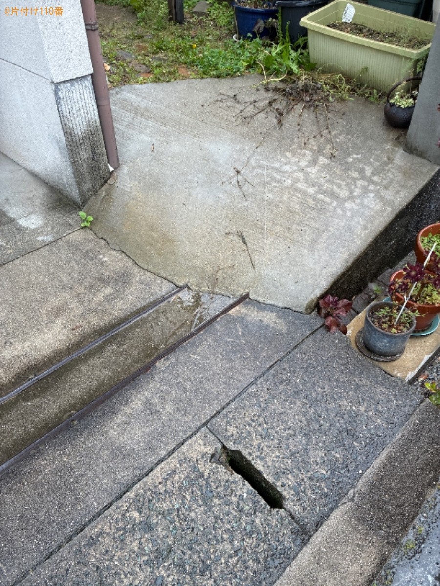 【福山市山手町】小型耕運機、自転車の回収・処分ご依頼　お客様の声
