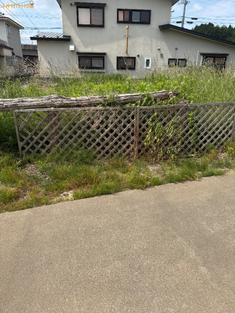 【西津軽郡鰺ヶ沢町】バスケットゴールの回収・処分ご依頼